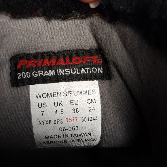 The North Face Primaloft 200Gram Insulation US7 Suede & Leather Winter Boot - Picture 4 of 9